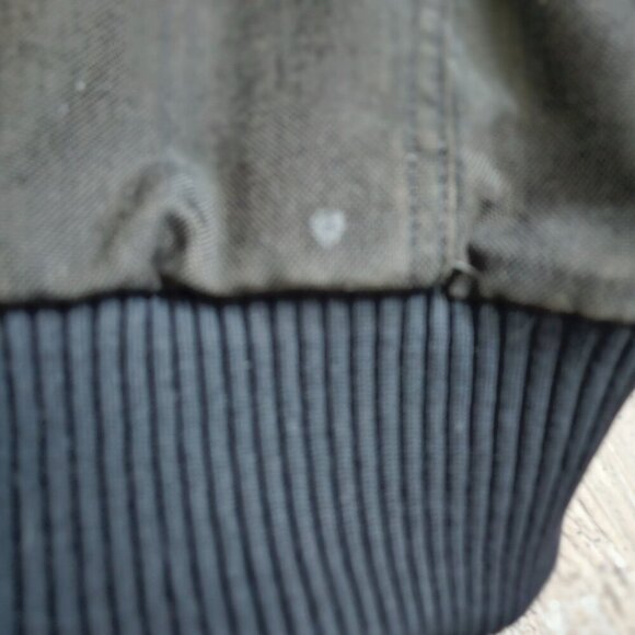 Vintage CARHARTT Hooded Jacket Mens J21? Cordura Nylon Canvas Quilted 90s Size L - Picture 12 of 16